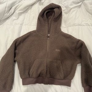 Skims teddy hoodie